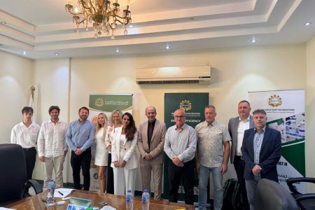 Business delegation in Cairo
